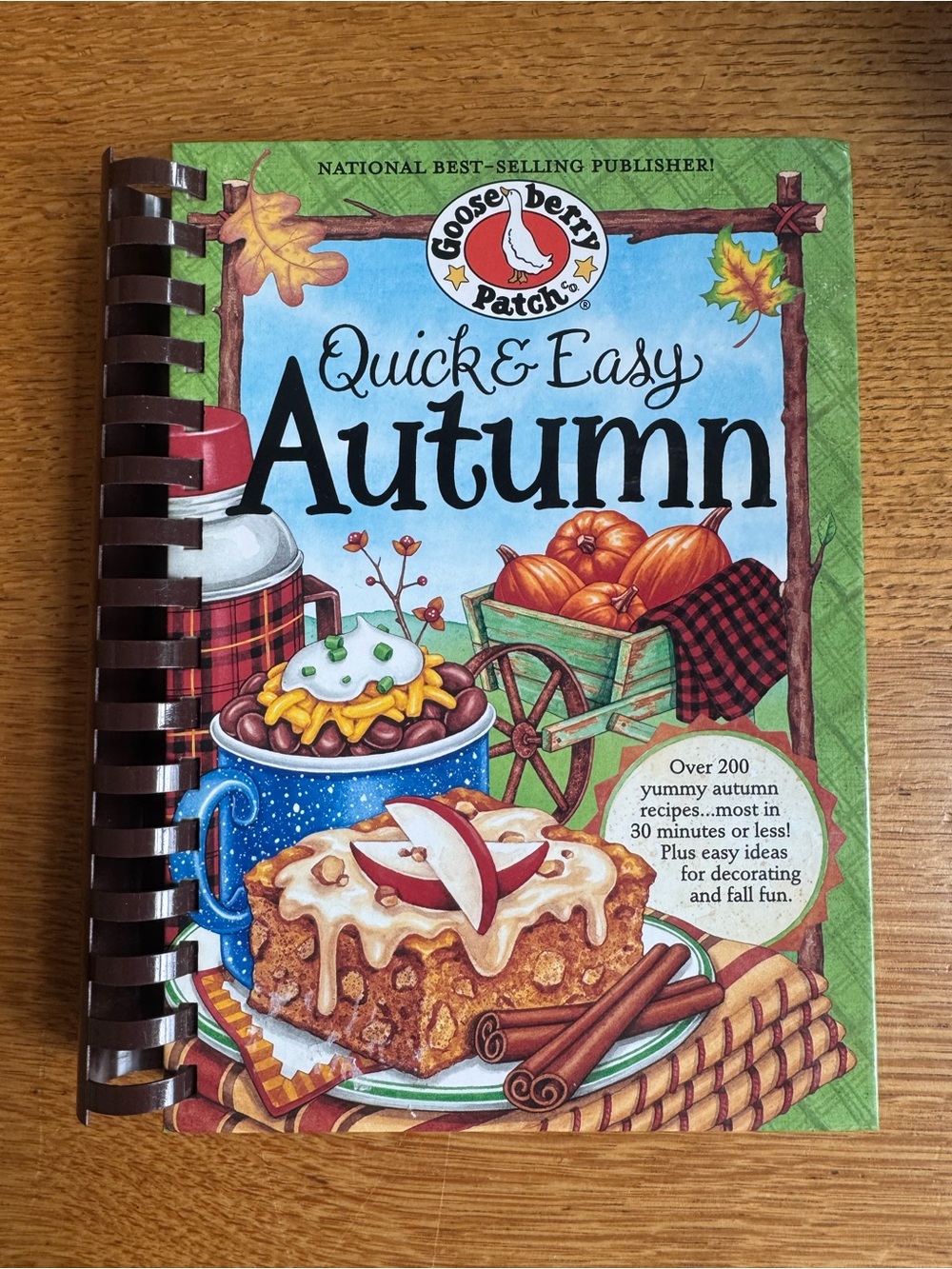Gooseberry Patch 2011 Quick & Easy Autumn Cookbook Fall Country Cottage
